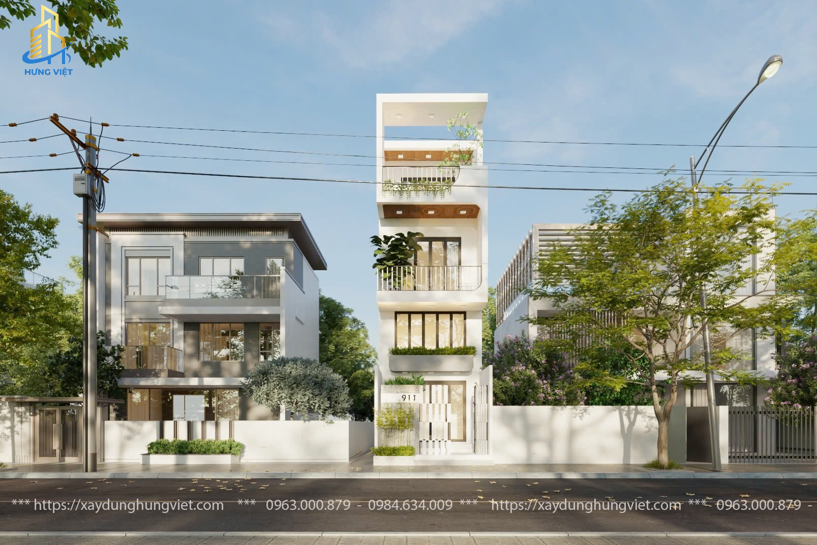 [MS14] Chiêm Ngưỡng Thiết Kế Nhà Phố Hiện Đại 3 Lầu Ấn Tượng Tại Sài Gòn